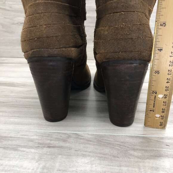 Naughty Monkey Brown Ankle Boots - Picture 8 of 11